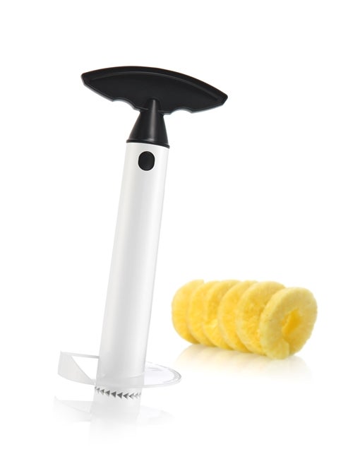 Slicer, Pineapple, White with Black Handle,6 - 1 EACH