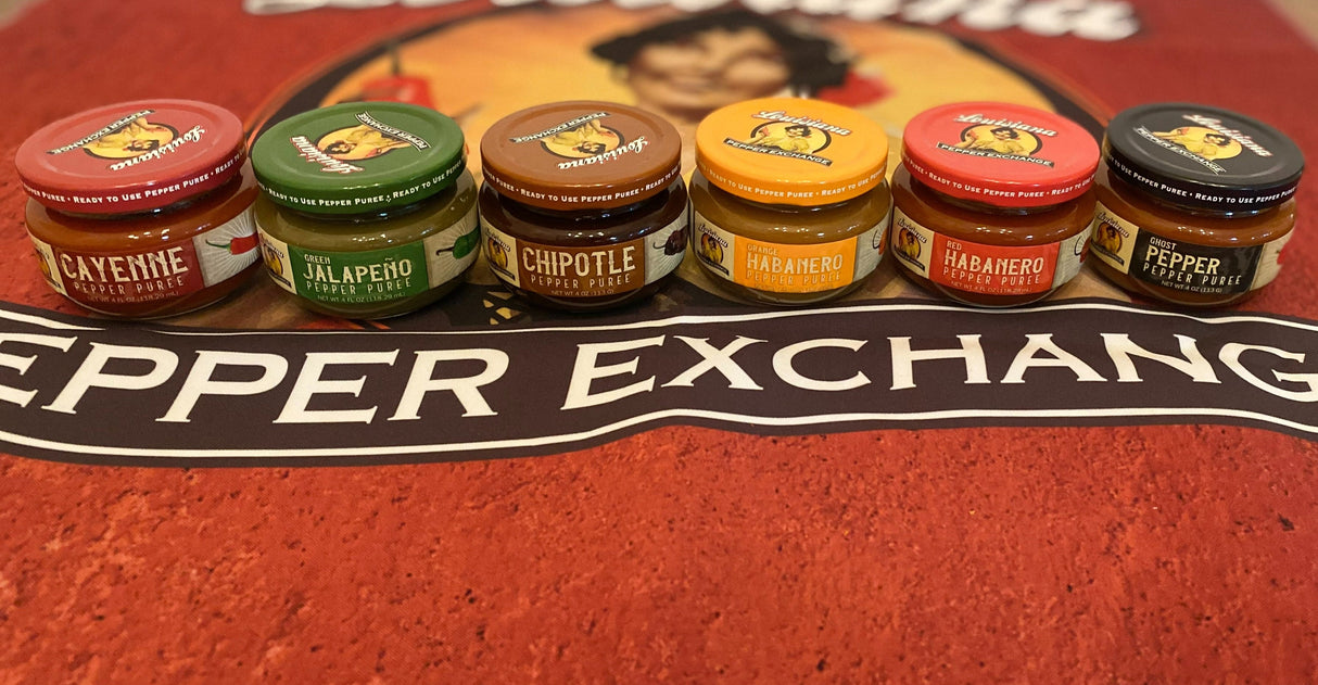 Pepper Puree, Assorted,6 - 4 OUNCE