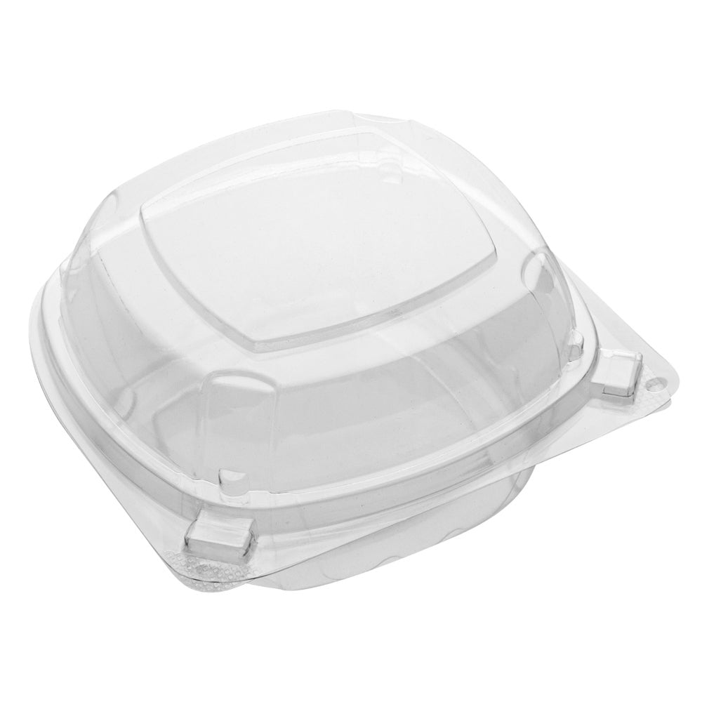 Containers, 19 Ounce, Plastic, Clear, 6 x 5.5 x 2.75 Inch, Clamshell, Anti-Fog,1 - 100 COUNT