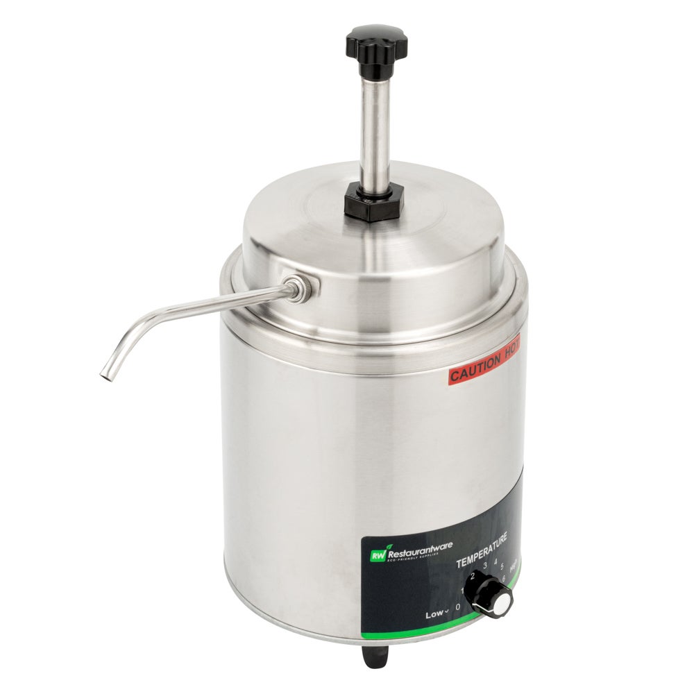 Warmer, 3.5 Quart, Stainless Steel, with Spout & Pump,1 - 1 EACH