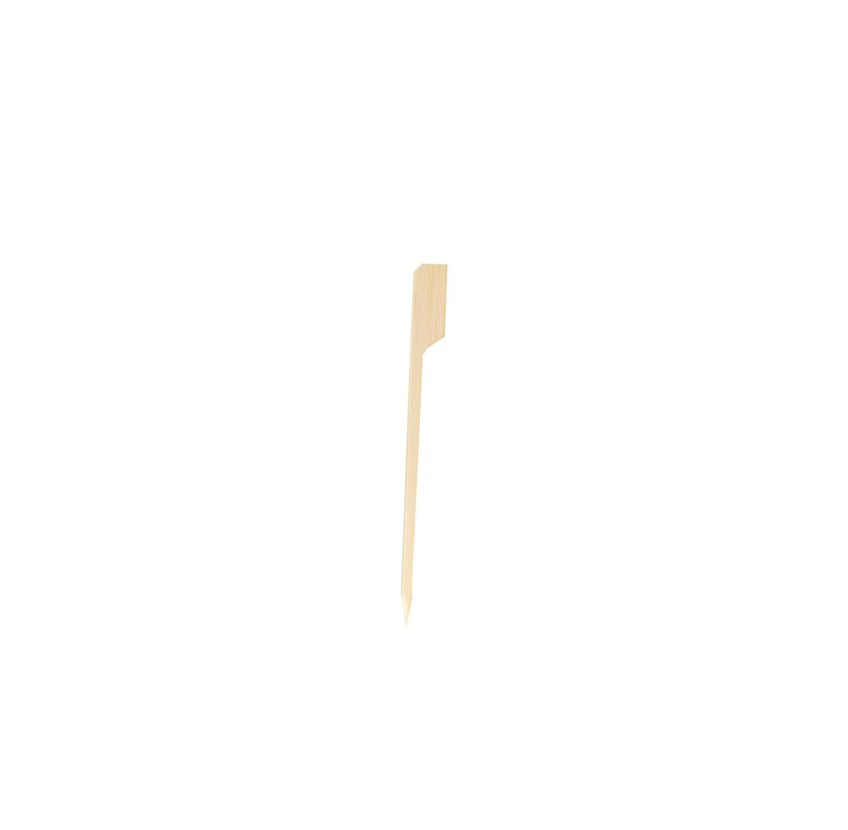 Picks, 4 Inch, Bamboo, Paddle Design,1 - 100 COUNT