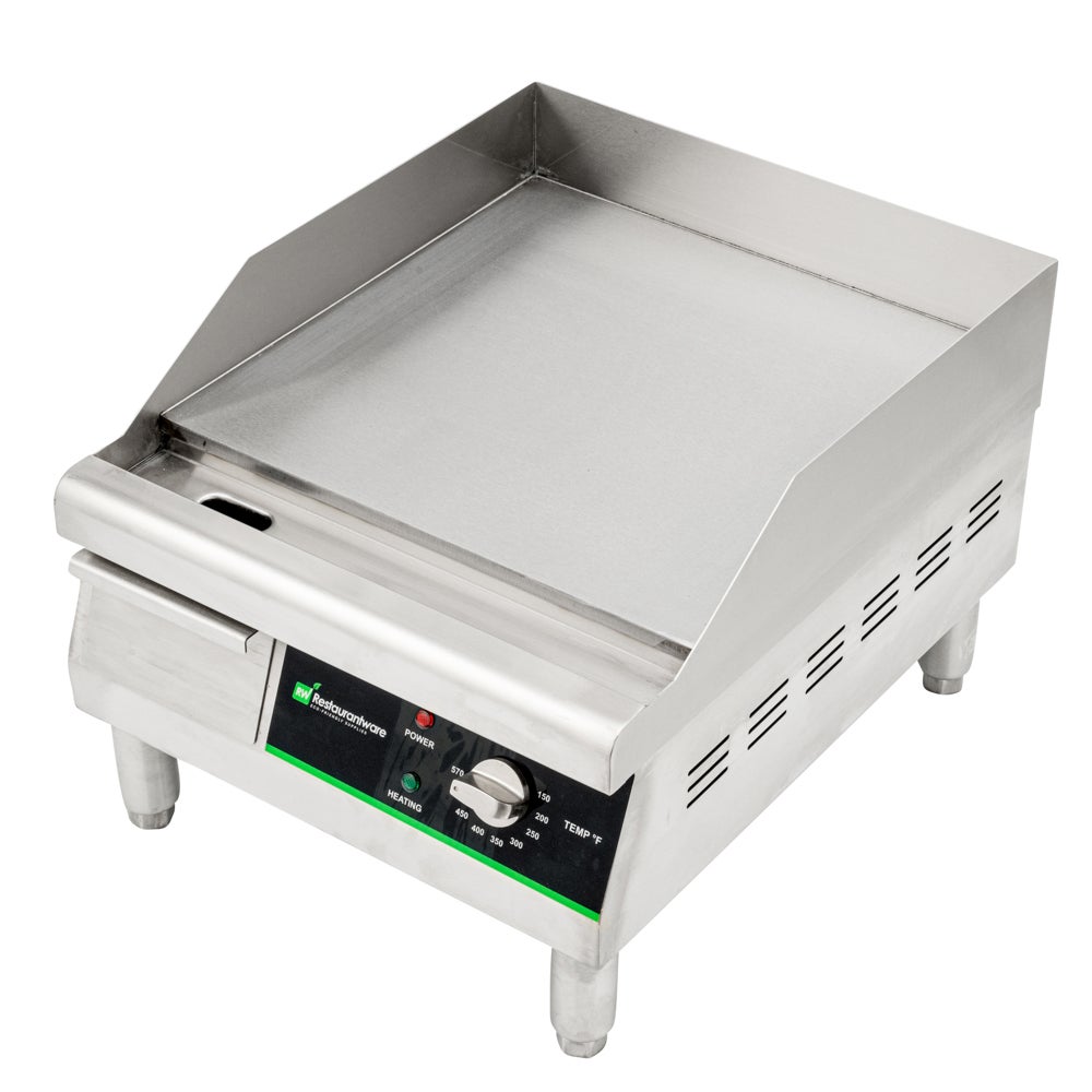 Griddle, Countertop, 16 Inch, Electric, Stainless Steel, 120 Volt,1 - 1 EACH