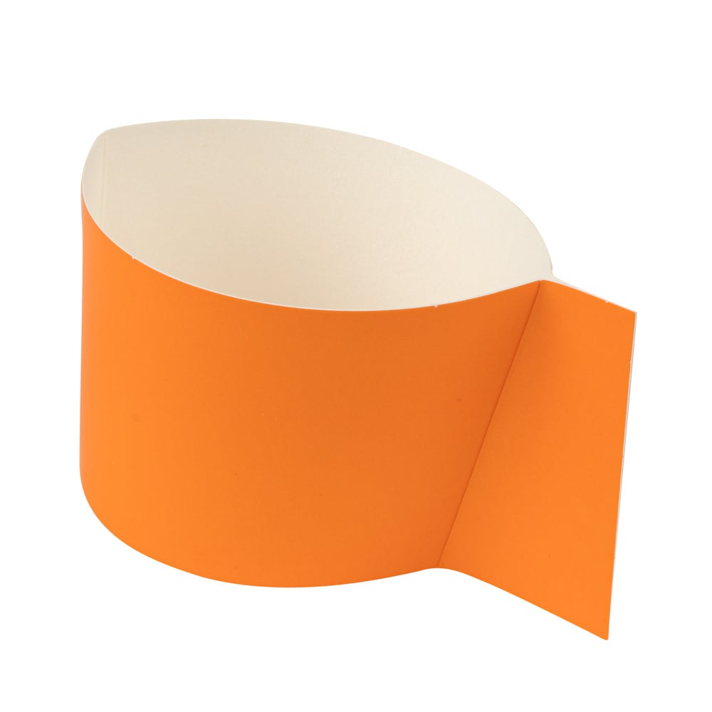 Sleeves, Coffee, Paper, Orange, for 12/16/20 Ounce Cups,1 - 1000 COUNT