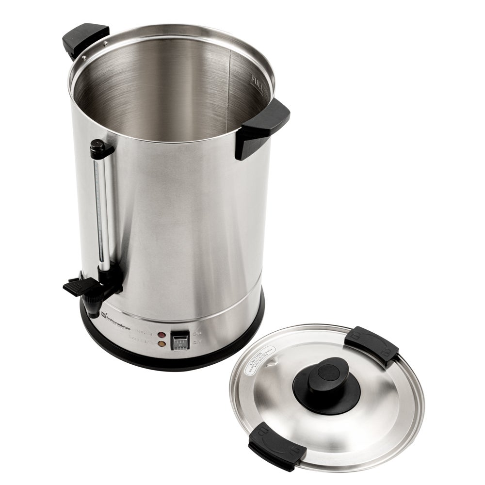 Urn, Coffee, 128 Cup, 13/0 Stainless Steel, 11.5 x 11.5 x 19.5 Inch,1 - 1 EACH