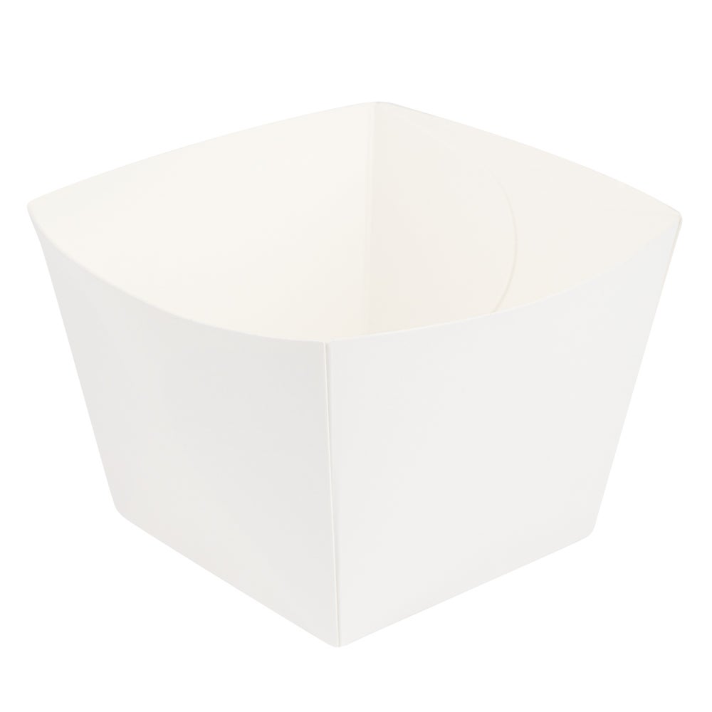 Boxes, Snack, 4.25 4.25 x 3.25 Inch, Paper, White, Square,1 - 200 COUNT