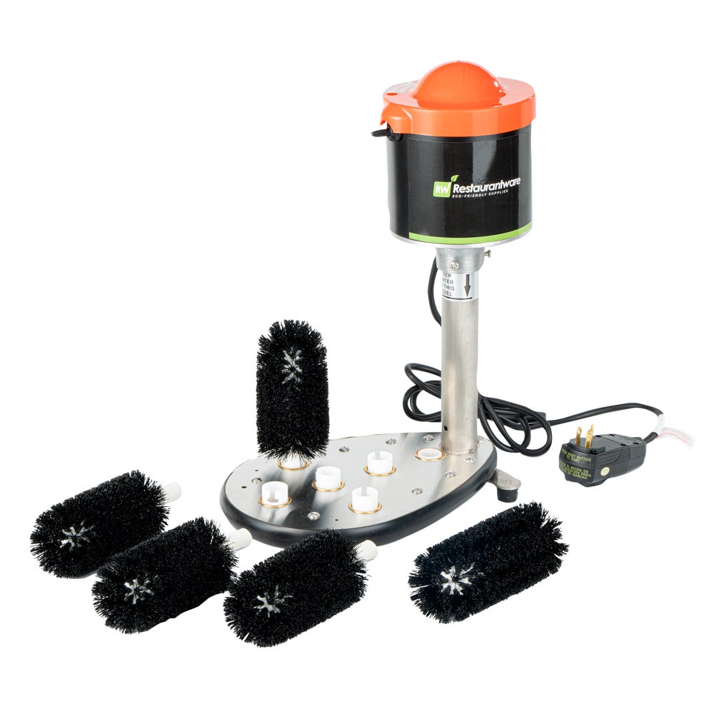 Washer, Glass, 5-Brush, Electric, Heavy-Duty,1 - 1 EACH