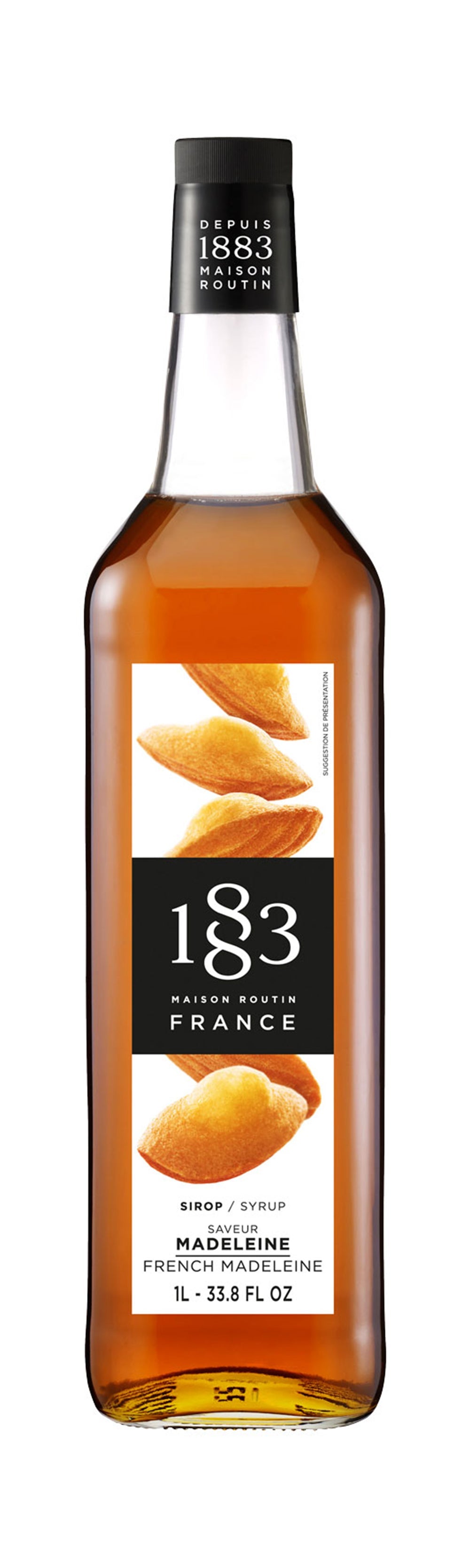 Beverage Syrup, French Madeleine,2 - 1 LITER