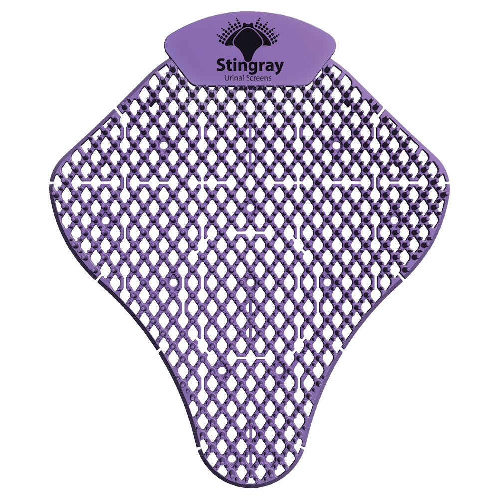 Urinal Screens, Lavender,6 - 1 COUNT