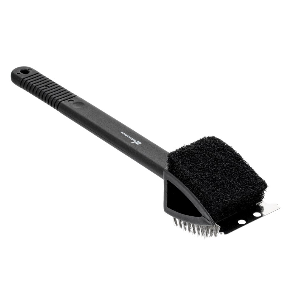 Brush, Grill, 15 Inch, with Scraper & Scoring Pad,1 - 1 EACH