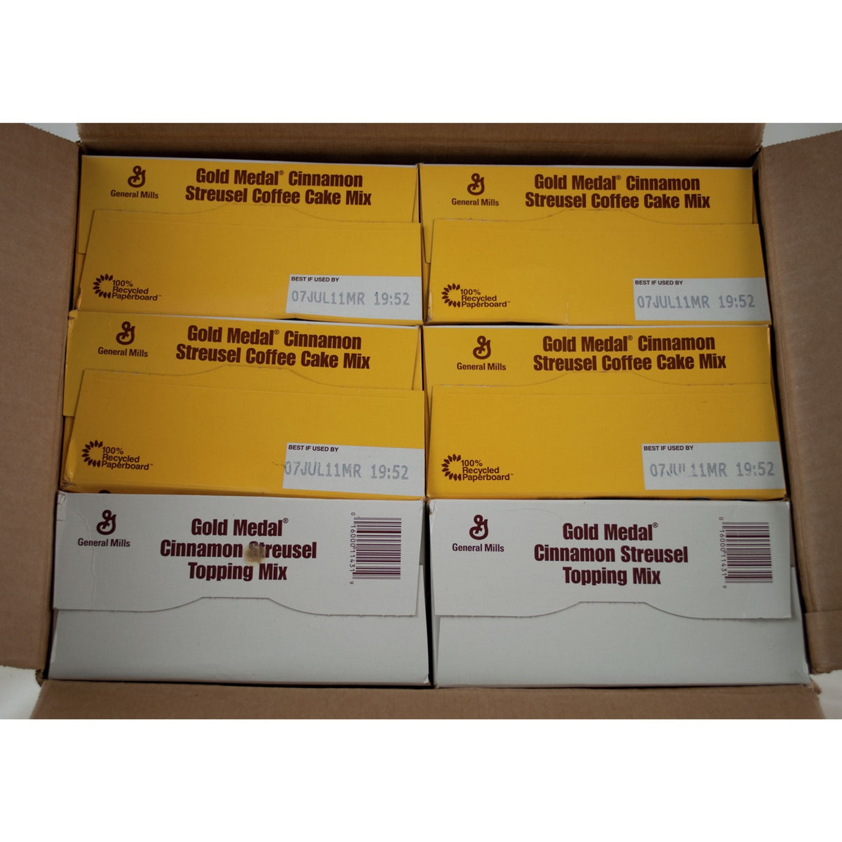 Mix, Coffee Cake, Cinnamon Streusel,3 - 2 COUNT