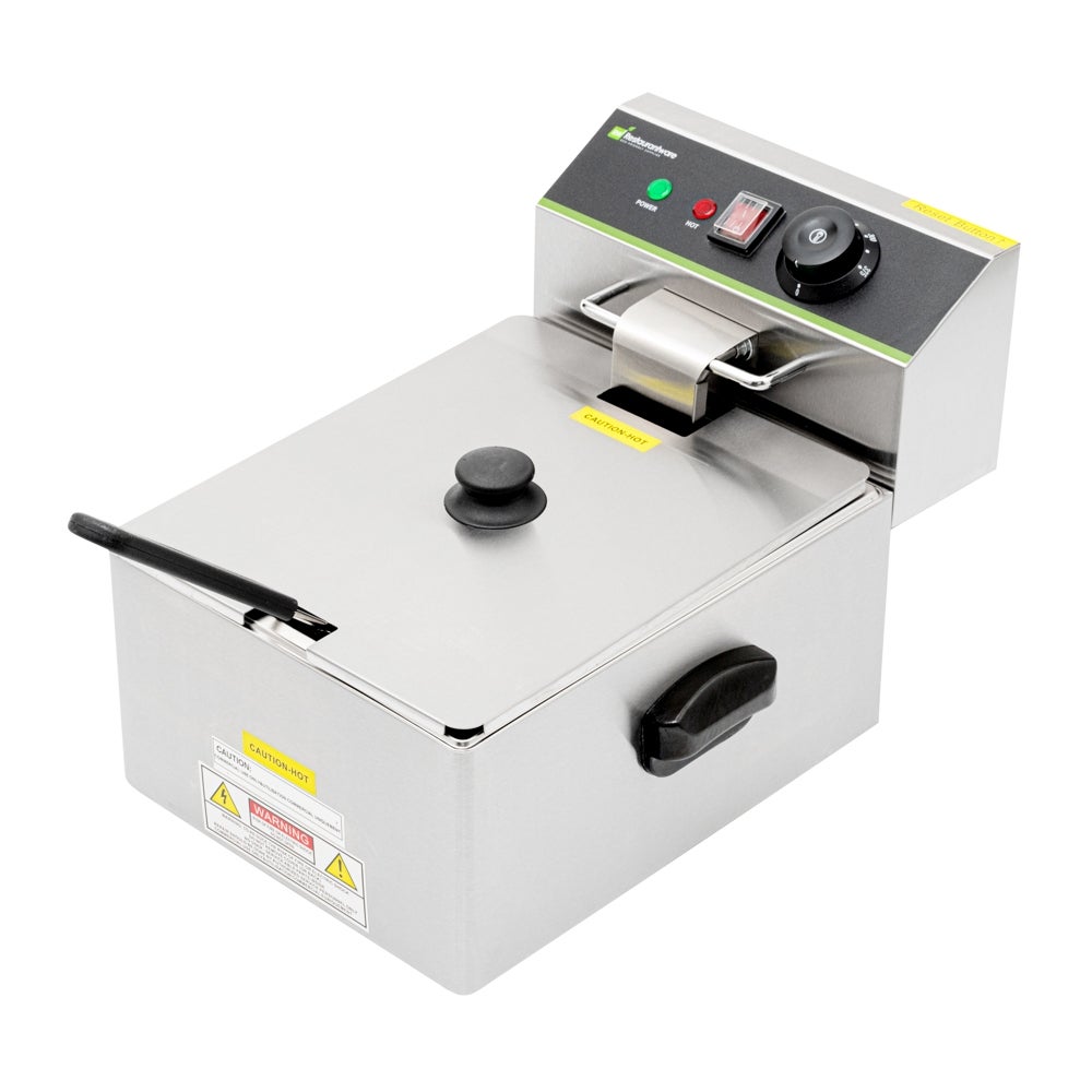 Deep Fryer, 10 Pound, Countertop, Stainless Steel, 120 Volt,1 - 1 EACH