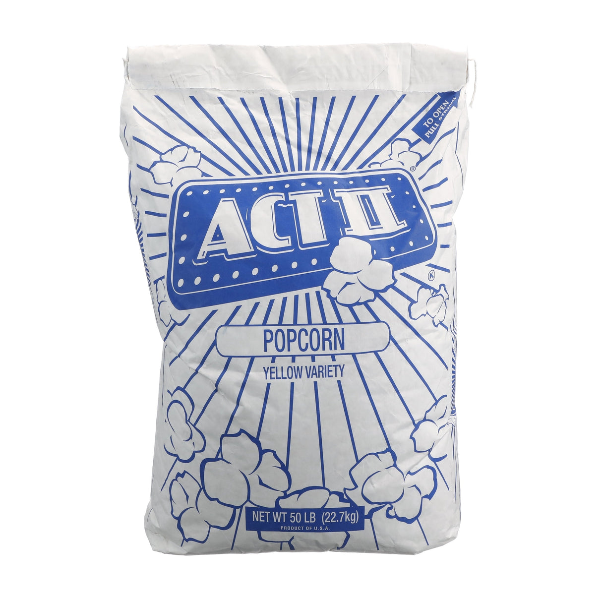 Popcorn, Unpopped, Yellow, Bulk,1 - 50 POUND