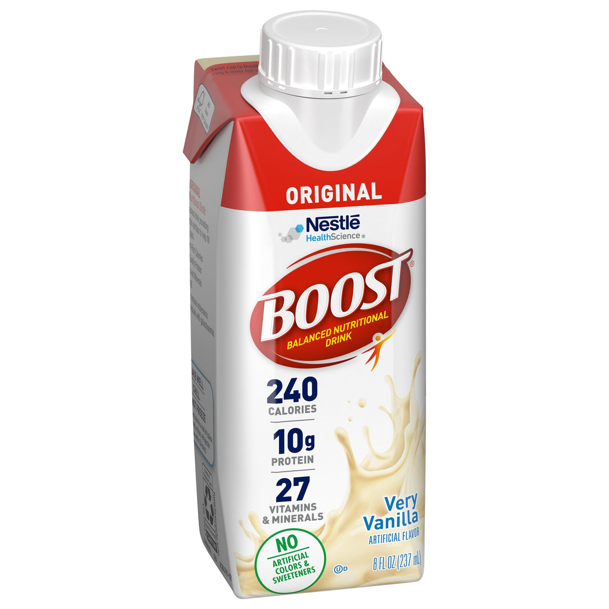Nutritional Drink, Very Vanilla, Original, Shelf-Stable, Single-Serve,24 - 8.01 FLUID
