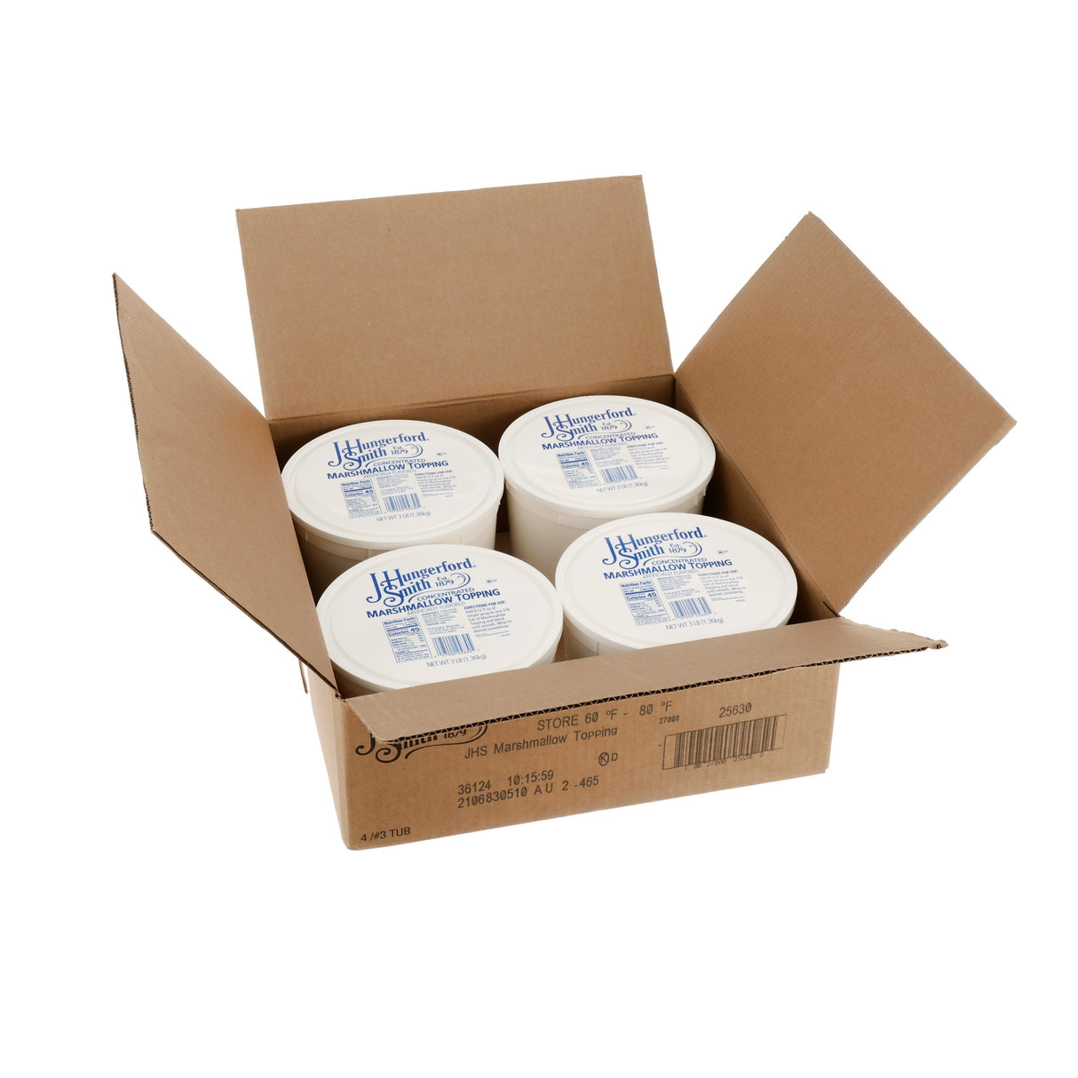 Topping, Marshmallow, Concentrated,4 - 3 POUND