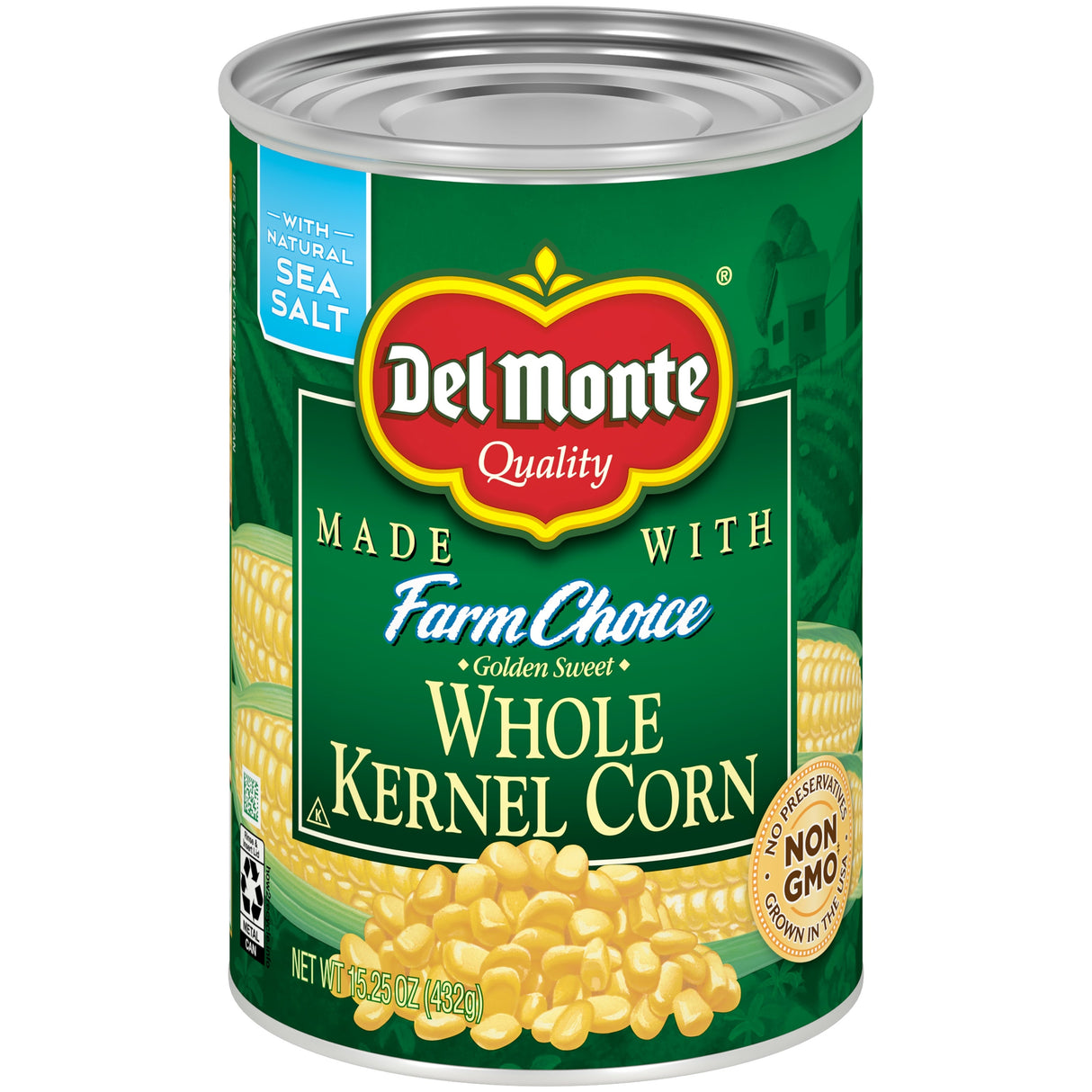 Corn, Golden Sweet, Whole Kernel, Fresh Cut,24 - 15.25 OUNCE