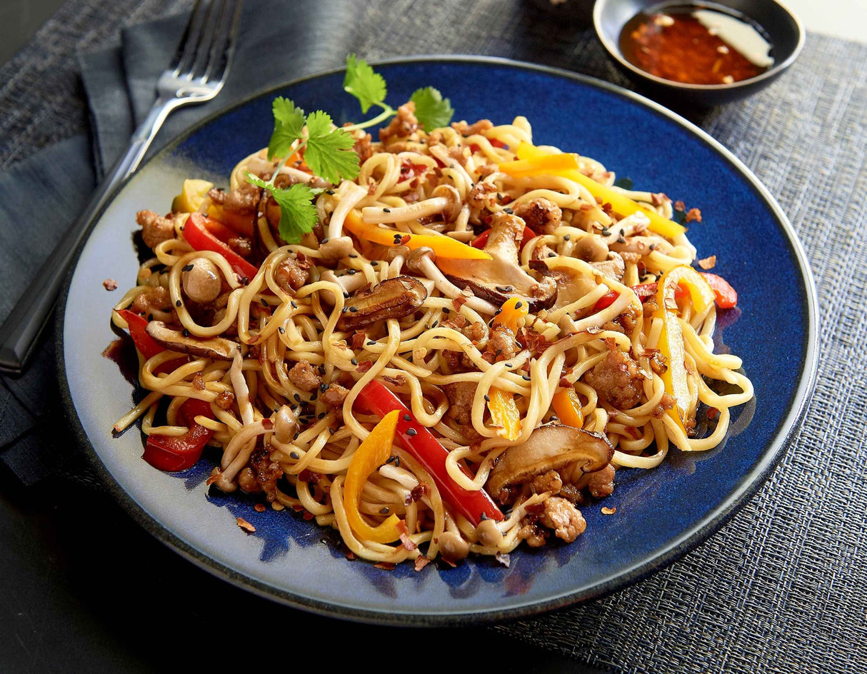 Noodles, Yakisoba, Pre-Portioned, Frozen, 8 Ounce,1 - 24 COUNT
