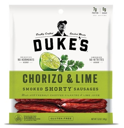 Meat Sticks, Chorizo & Lime, Shelf-Stable,8 - 5 OUNCE
