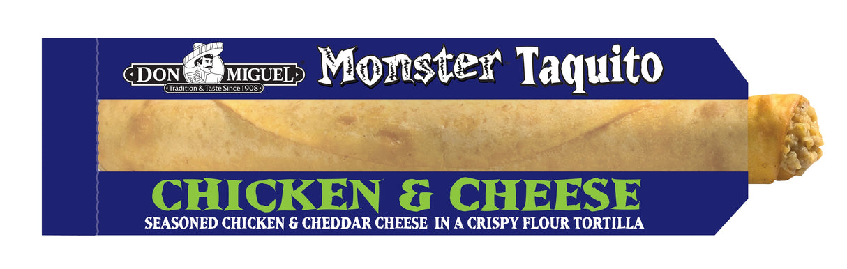 Taquitos, Chicken & Cheese, Frozen,24 - 4 OUNCE