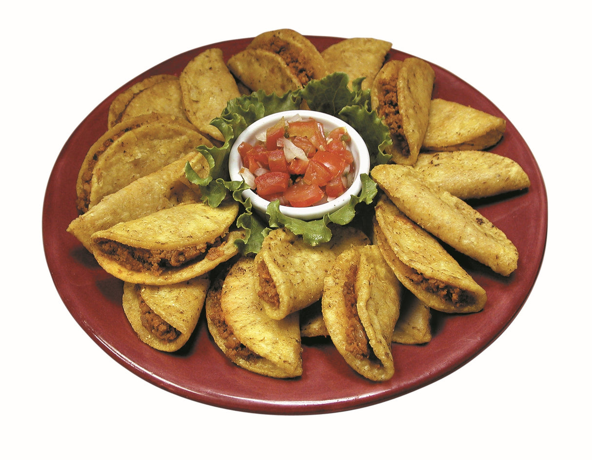 Tacos, Beef & Green Chile, Mini, Frozen,1 - 5.25 POUND