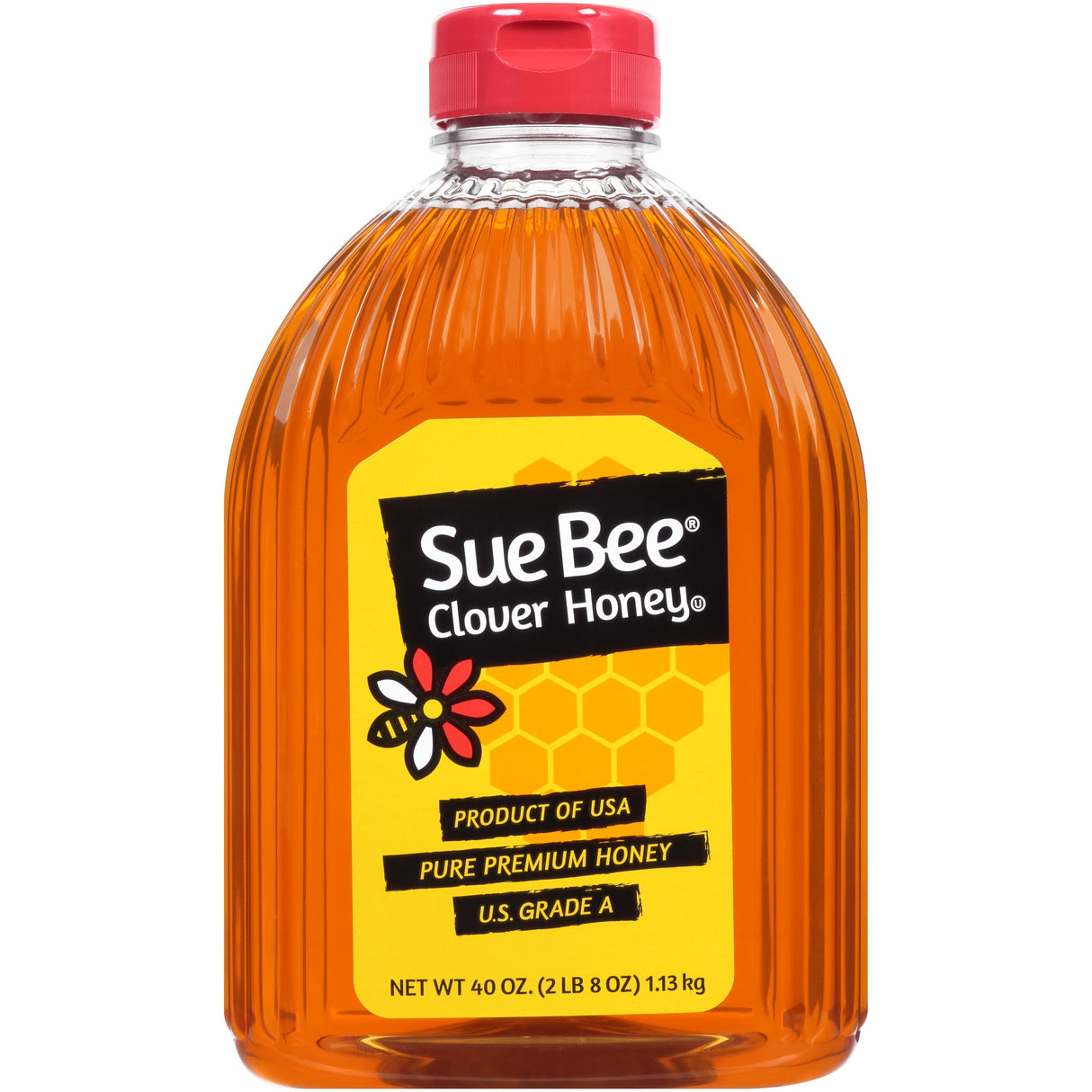 Honey, Pure, Grade A,6 - 40 OUNCE