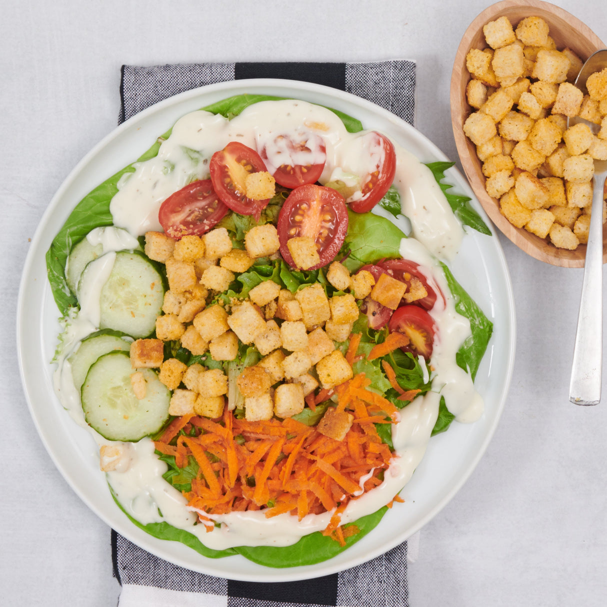 Croutons, Seasoned, Cubed, Packet,250 - 0.25 OUNCE