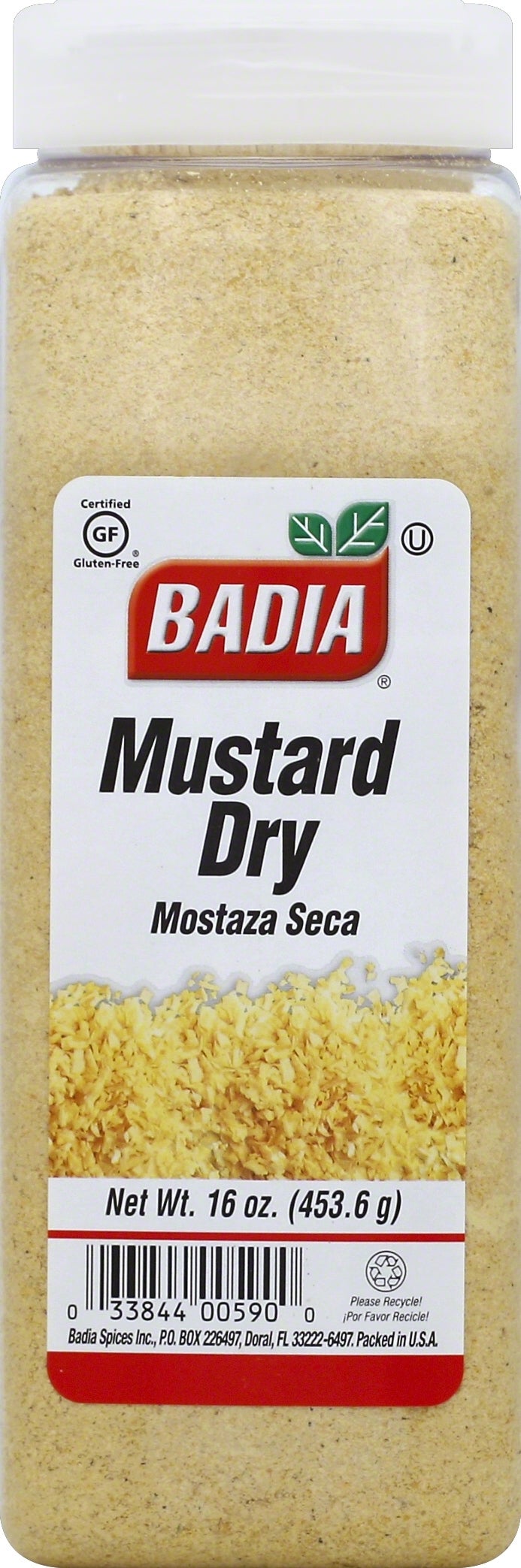 Spice, Mustard, Dry,6 - 16 OUNCE