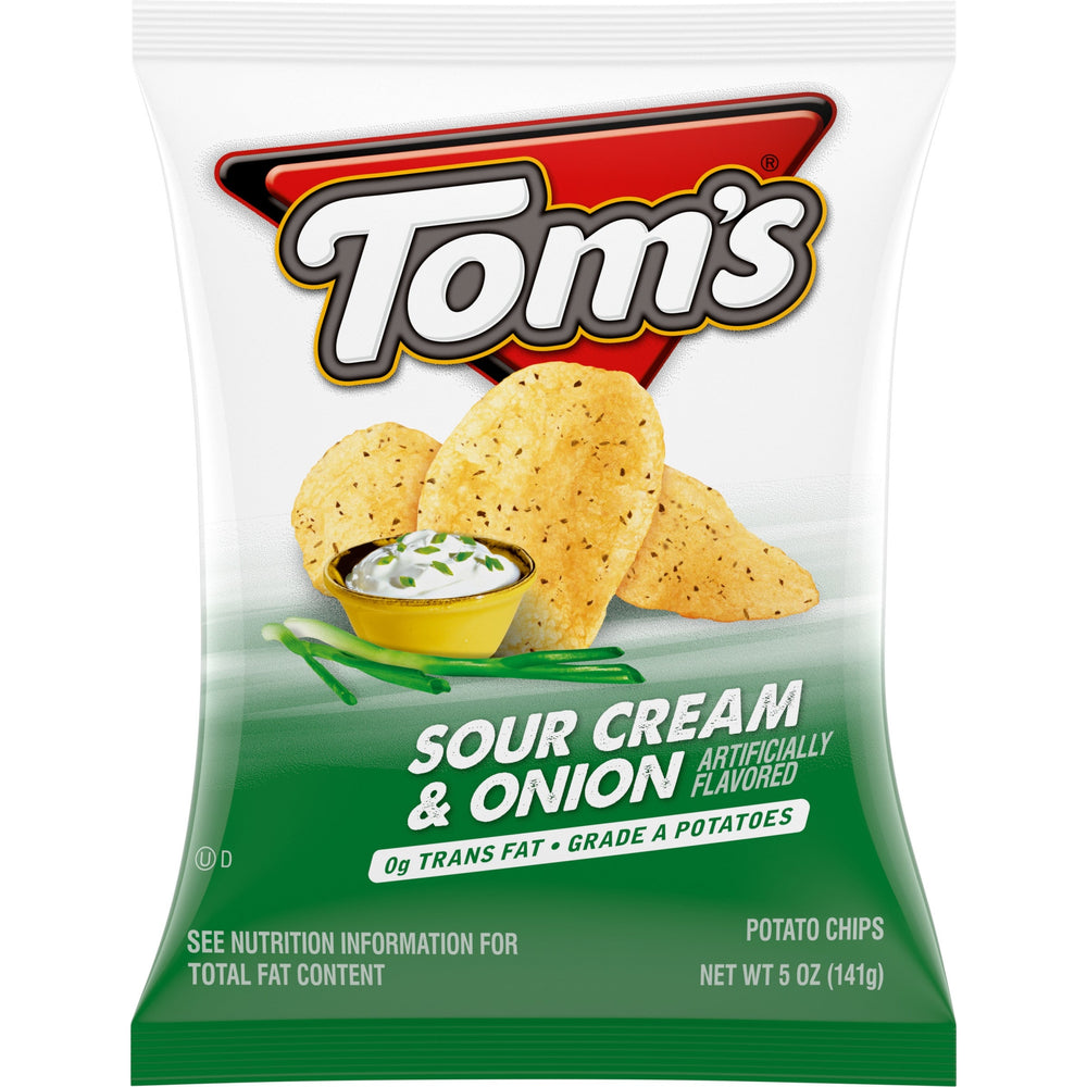 Chips, Potato, Sour Cream & Onion,9 - 5 OUNCE