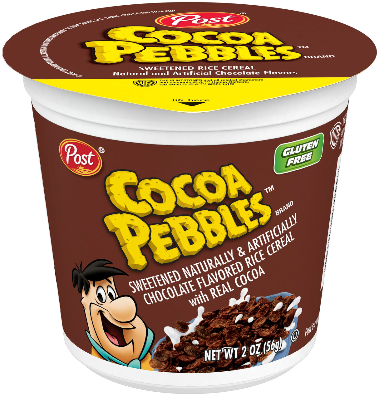 Cereal, Rice, Chocolate, Single-Serve Cups,12 - 2 OUNCE