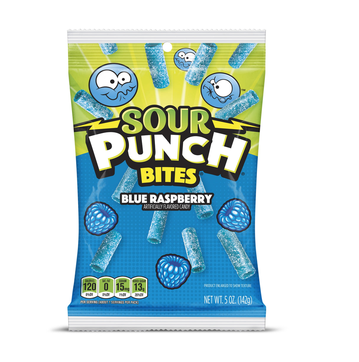 Candy Bites, Sour, Blue Raspberry,12 - 5 OUNCE