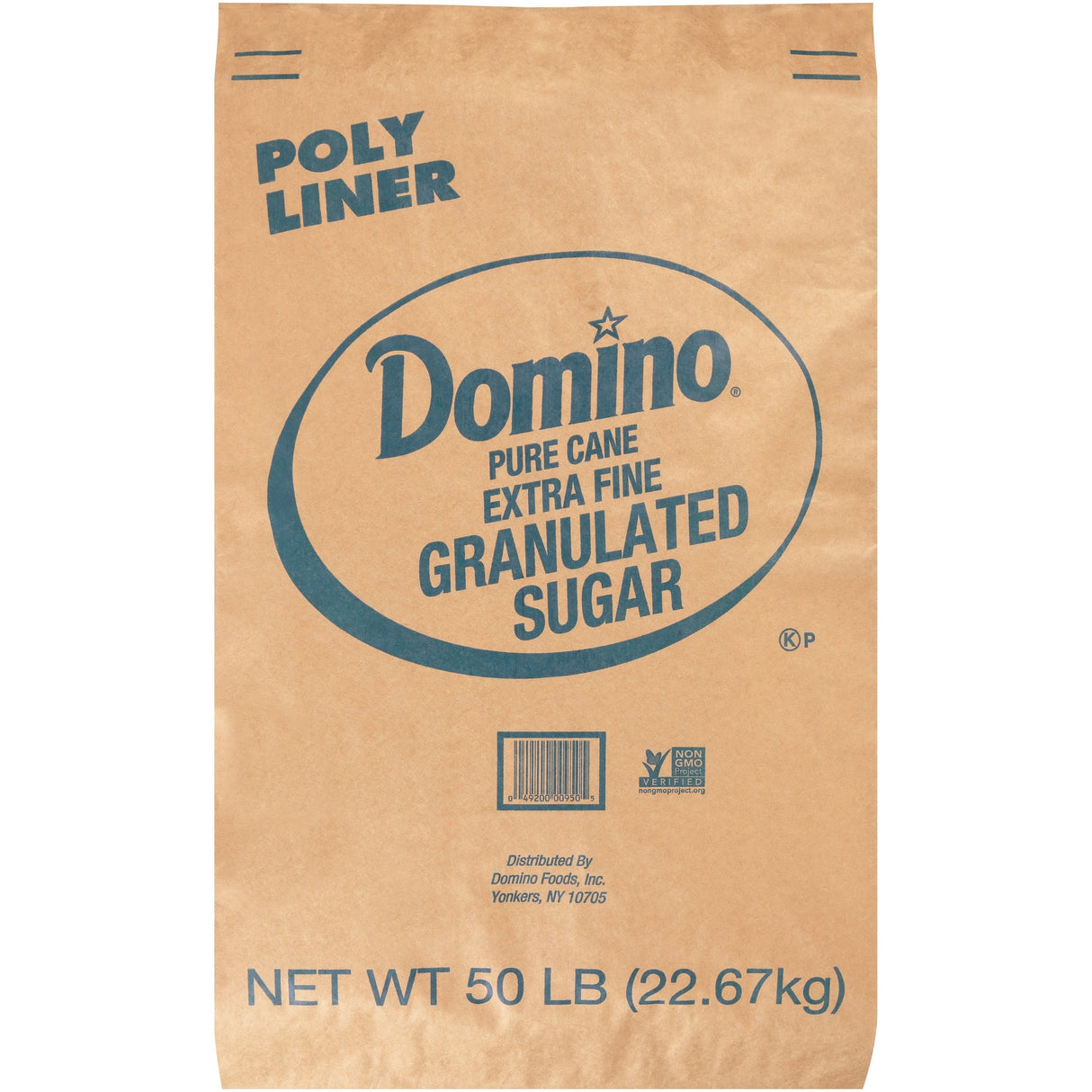 Sugar, Cane, Granulated, Extra Fine,1 - 50 POUND
