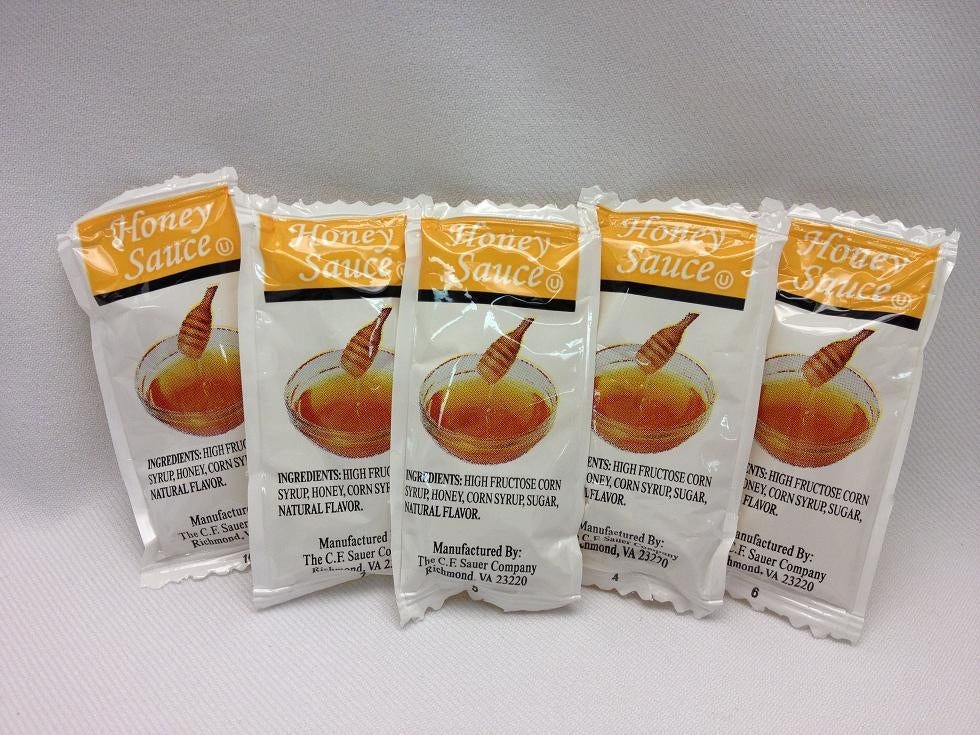 Honey Sauce, Packets,200 - 9 Gram Avg