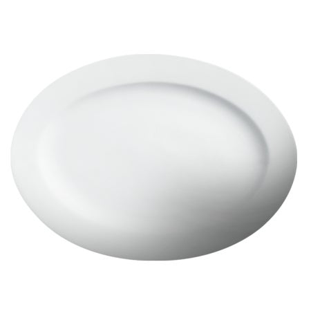 Platters, Porcelain, 7 Inch, Classic White, Oval,6 - 8 COUNT