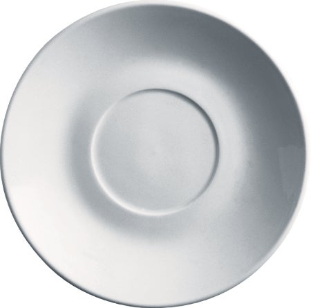 Saucers, Coffee, Porcelain, 4.75 Inch, Classic White,12 - 12 COUNT
