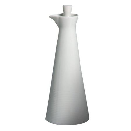 Pot, Oil & Vinegar, 8.50 Ounce, Classic White, Porcelain,8 - 6 COUNT