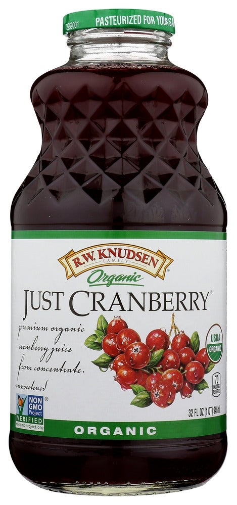 Juice, Cranberry, Unsweetened, From Concentrate, Shelf-Stable,6 - 32 FLUID