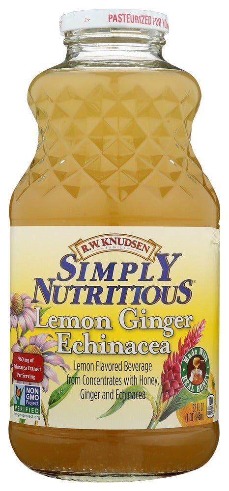 Juice, Lemon Ginger Echinacea, From Concentrate, Shelf-Stable,6 - 32 FLUID