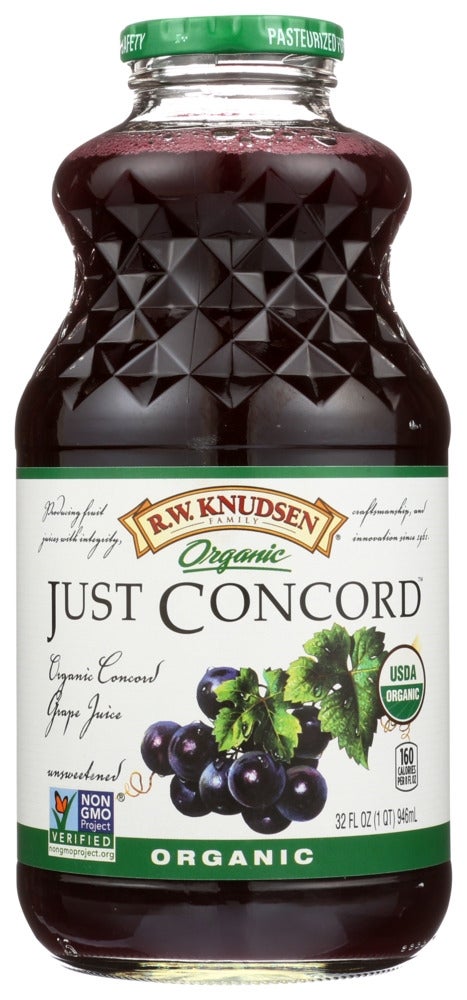 Juice, Concord Grape, Unsweetened, Shelf-Stable,6 - 32 FLUID