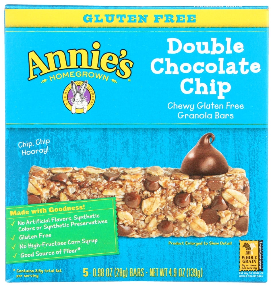 Bars, Granola, Double Chocolate Chip,12 - 4.9 OUNCE