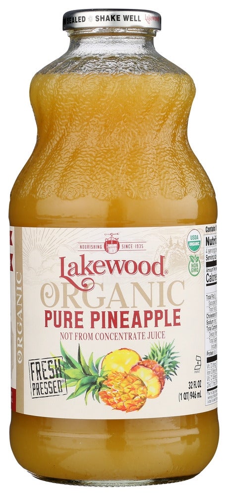 Juice, Pineapple, Not from Concentrate, Shelf-Stable,6 - 32 FLUID