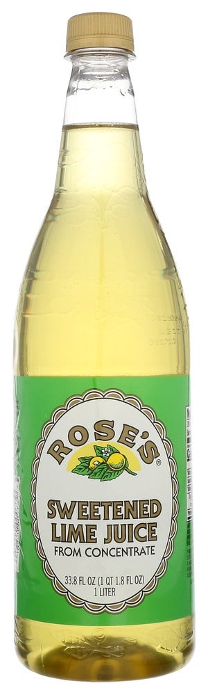 Juice, Lime, Sweetened, From Concentrate, Bulk, Shelf-Stable,12 - 33.8 FLUID