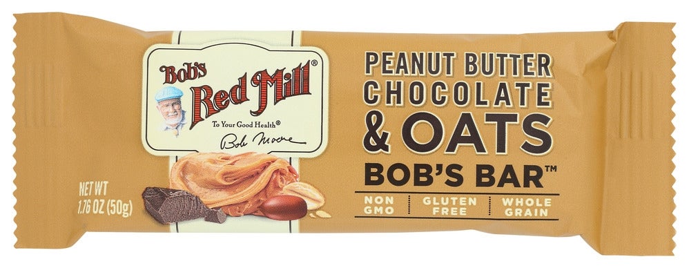 Bars, Peanut Butter Chocolate & Oats,12 - 2 OUNCE