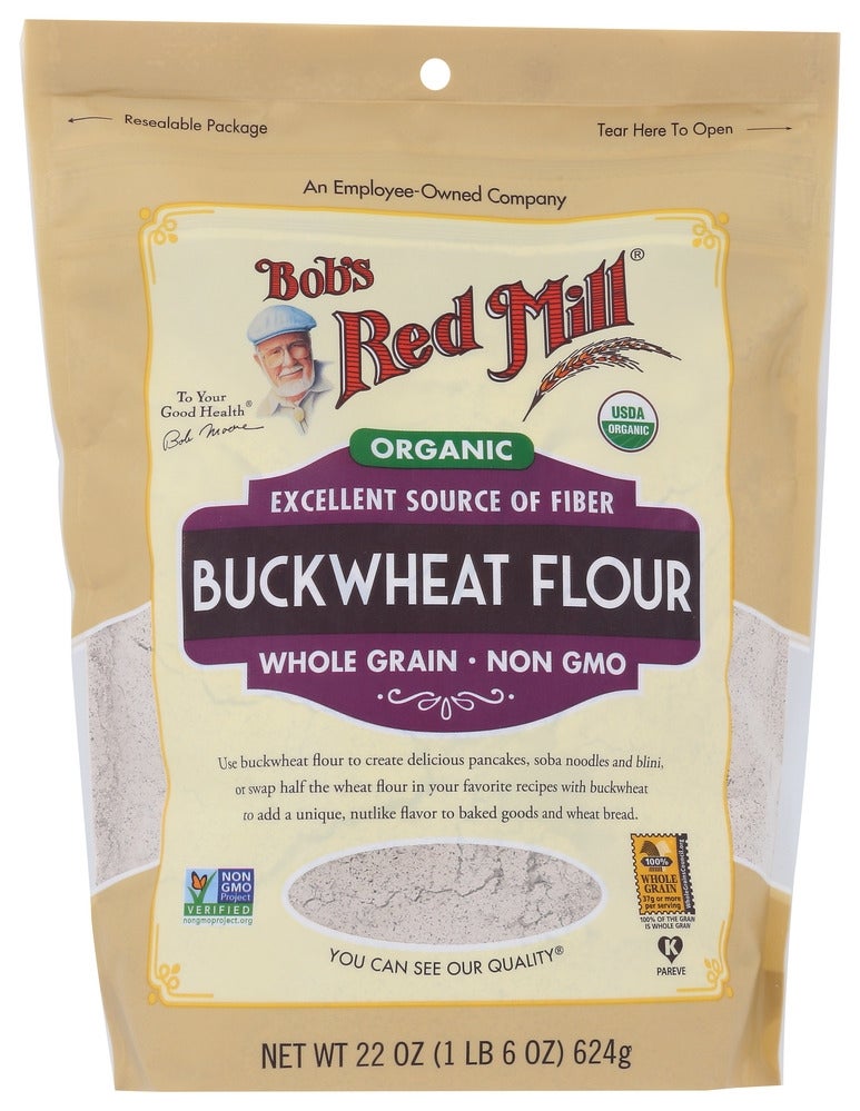 Flour, Whole Grain Buckwheat,4 - 22 OUNCE