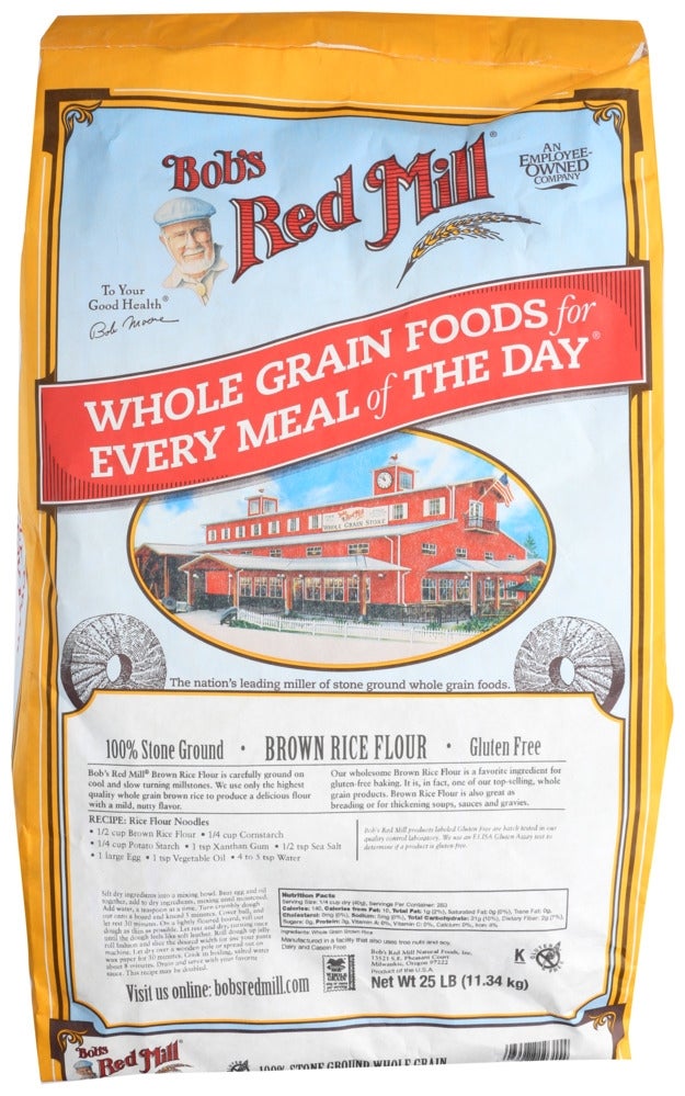 Flour, Brown Rice,1 - 25 POUND