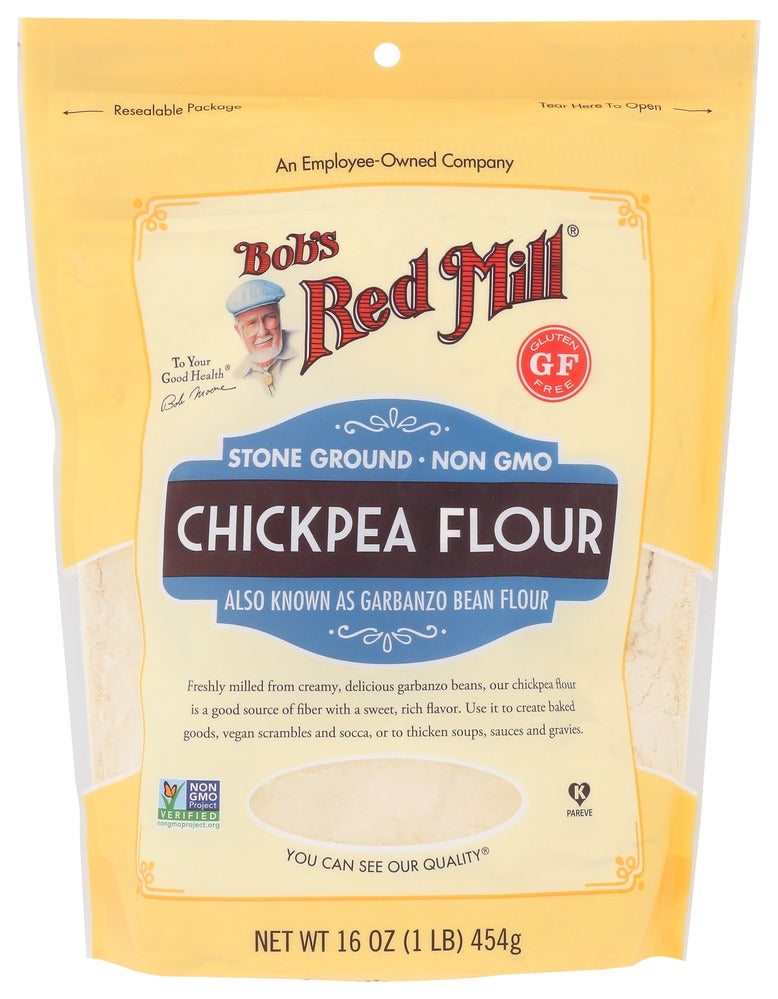 Flour, Chickpea, Stone Ground,4 - 16 OUNCE