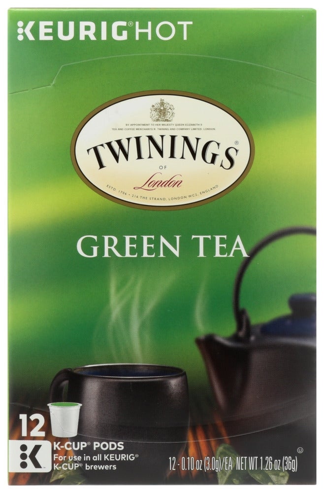 Tea, Green, Single-Serve, Cup, Compatible with Keurig Brewer,6 - 12 COUNT