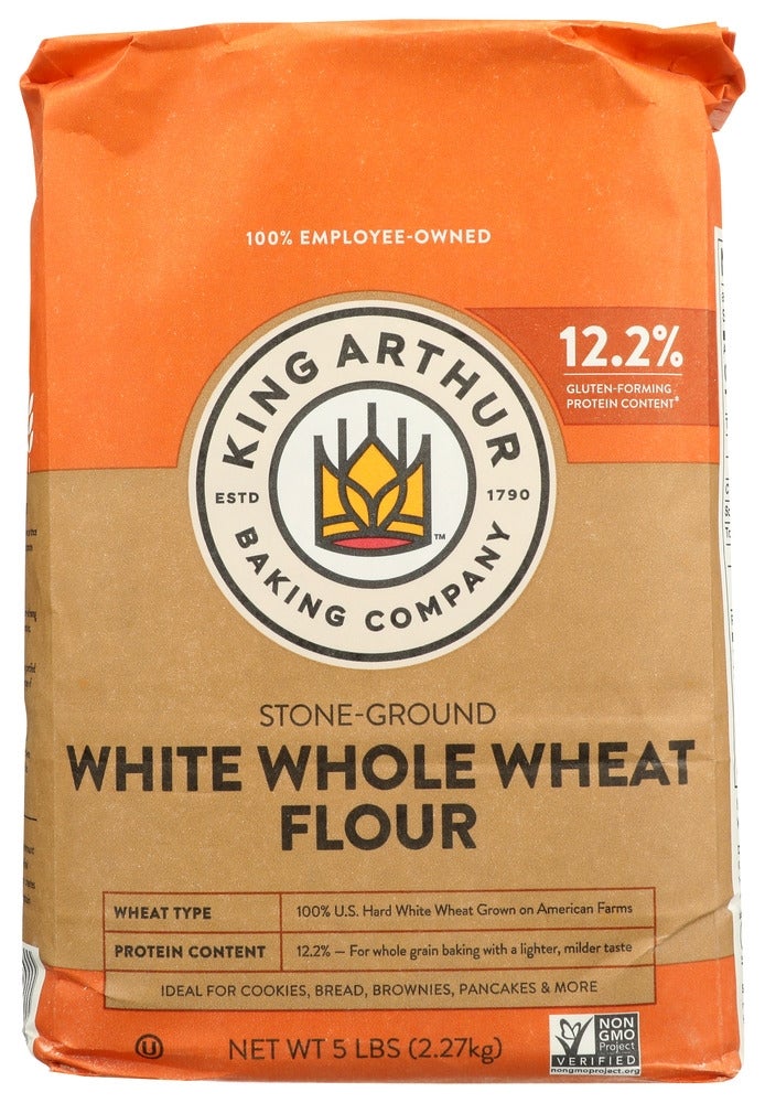 Flour, White Whole Wheat,8 - 5 POUND