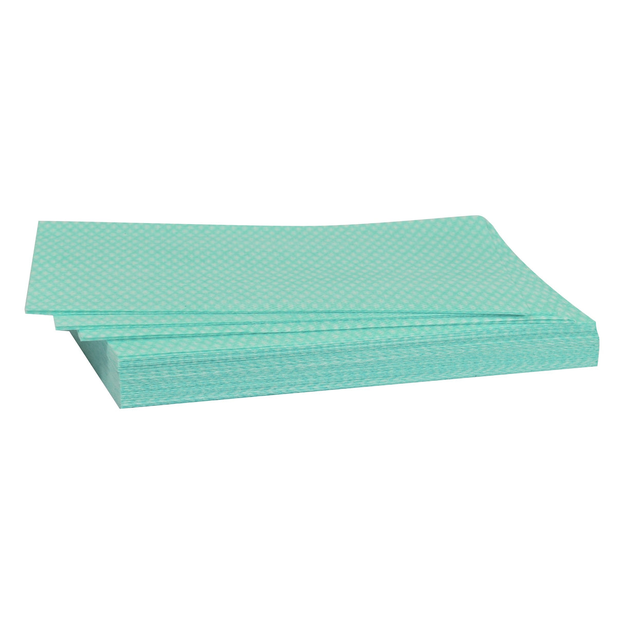 Towels, 1/4 Fold, 1-Ply, Food Service, Green & White, 11.5 x 21 Inch, Self-Dispensing Box,1 - 600 COUNT