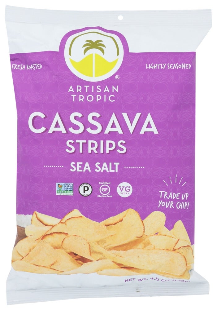 Cassava Strips, Sea Salt,12 - 4.5 OUNCE