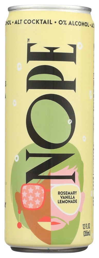 Soft Drink, Lemonade, Rosemary Vanilla, Single-Serve, Can,12 - 12 FLUID