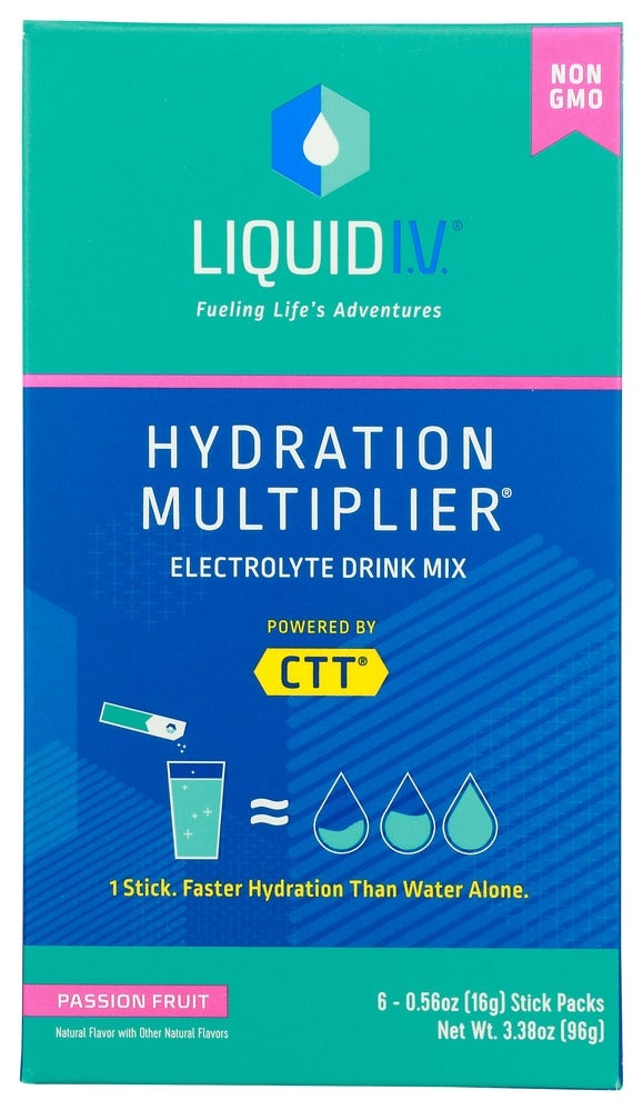 Drink Mix, Electrolyte, Passion Fruit, Single-Serve Packet,1 - 3.38 OUNCE